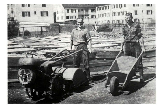 Fräse - frühe Technisierung ab 1924