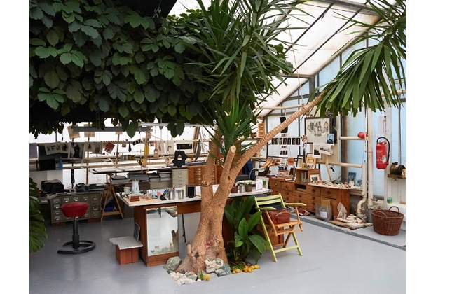 Ein Atelier